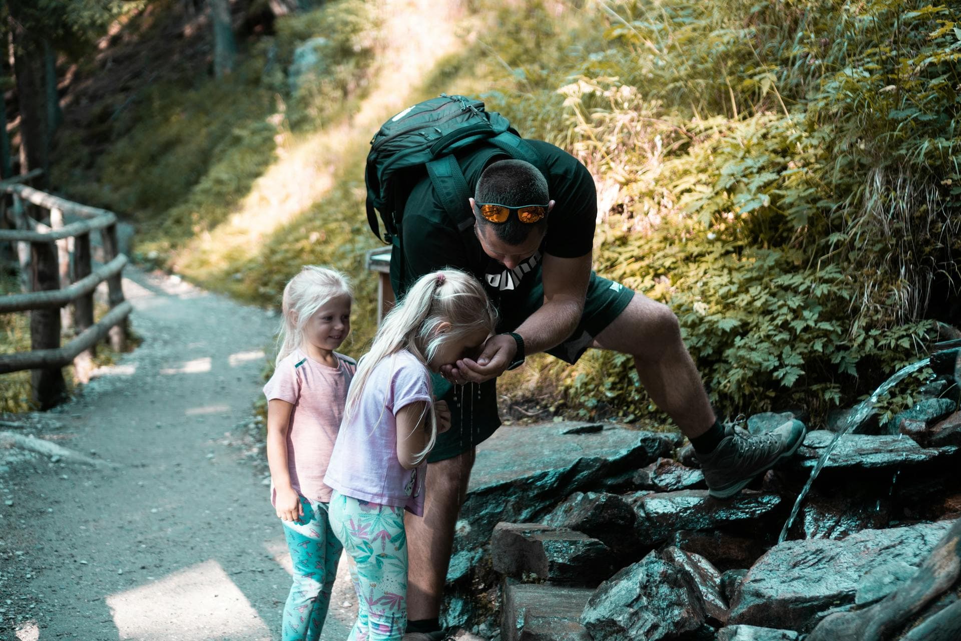 Familienspaziergang — Sommerrouten Kovářská, Erzgebirge