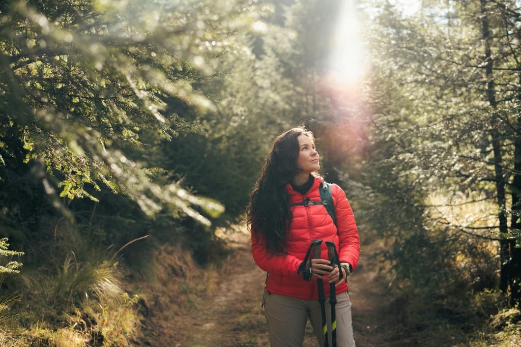 Wanderung im Erzgebirge am Klínovec